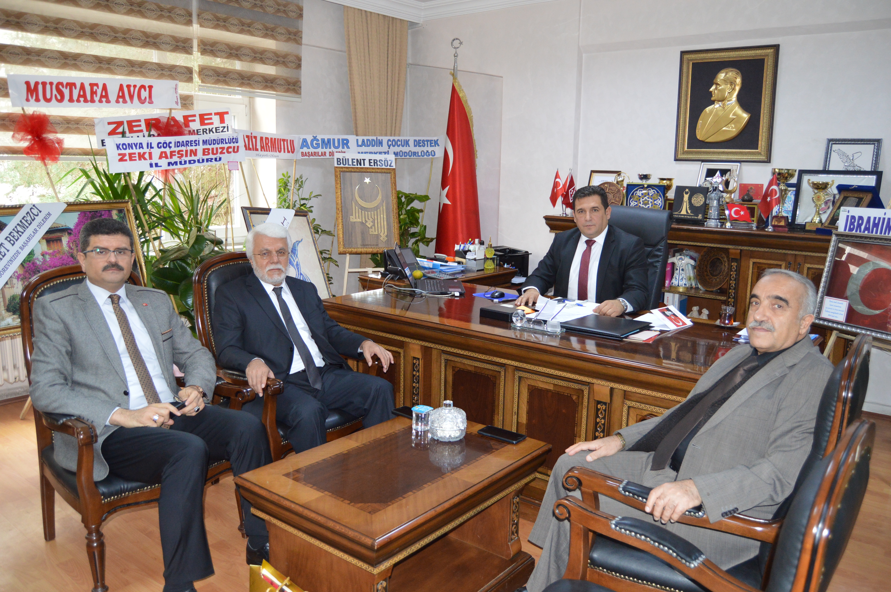 KONTV Ailesi İl Müdürümüz İbrahim AKYÜZ'ü Ziyaret Etti