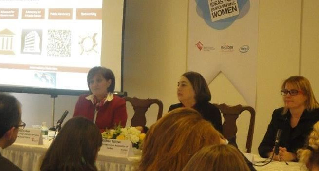 58. Kadının Statüsü Komisyonu çalışmaları kapsamında “Genç Fikirler, Güçlü Kadınlar” projesi konulu bir yan etkinlik gerçekleştirilmiştir”.