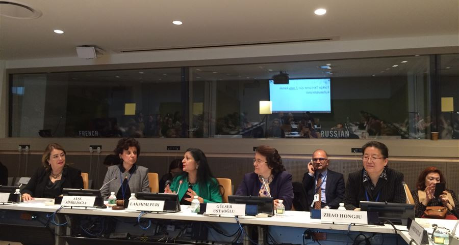 Kadının Statüsü Komisyonu 60. Oturumu New York'ta Gerçekleştiriliyor.