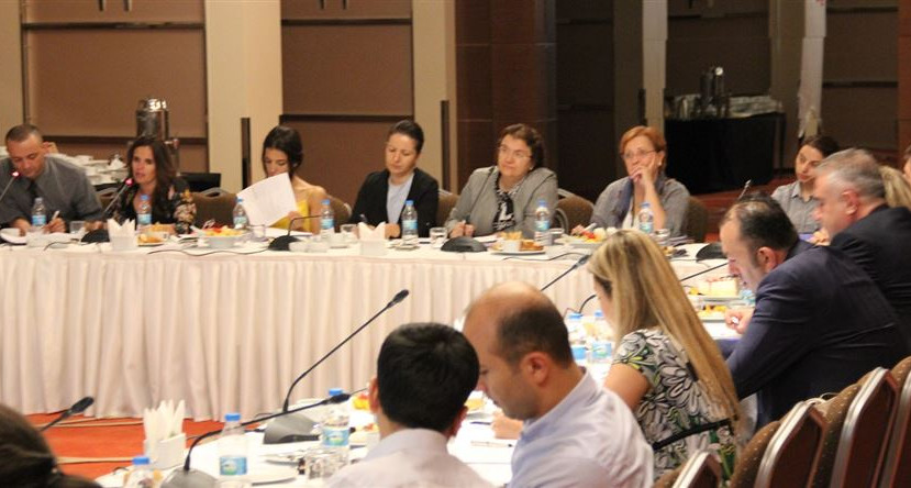 Aile İçi Şiddetle Mücadele Projesi 5. Yönlendirme Komitesi toplantısı 3 Ağustos 2016 tarihinde Ankara'da yapıldı.