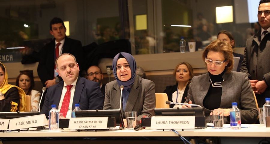 "Uluslararası topluma dünyanın çeşitli bölgelerindeki savaşlara ve bu savaşların sonuçlarına duyarlı olması çağrısı yapıyorum''