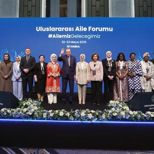 Cumhurbaşkanı Erdoğan ve Aile ve Sosyal Hizmetler Bakanımız Göktaş, Uluslararası Aile Forumu'nun kapanış programına katıldı - fotoğraf 1