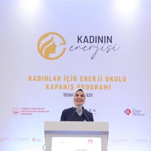 Aile ve Sosyal Hizmetler Bakanımız Göktaş, "Kadınlar İçin Enerji Okulu" kapanış programına katıldı - fotoğraf 1