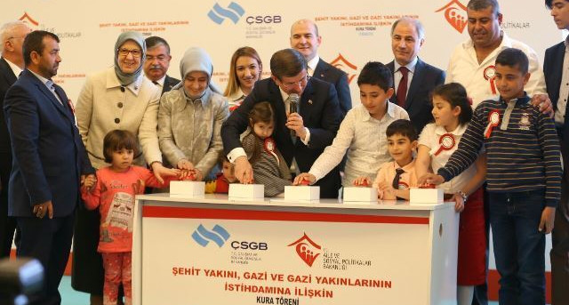 Şehit Yakınları, Gaziler ve Gazi Yakınları'nın Ataması Gerçekleştirildi.