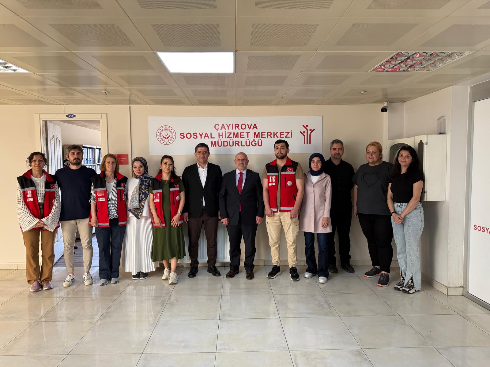 Çayırova Sosyal Hizmet Merkezi Müdürlüğü Ziyareti
