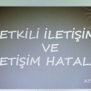 Huzurevimizde Düzenlenen “Etkili İletişim ve İletişim Hataları” Konulu Seminerimiz - fotoğraf 3