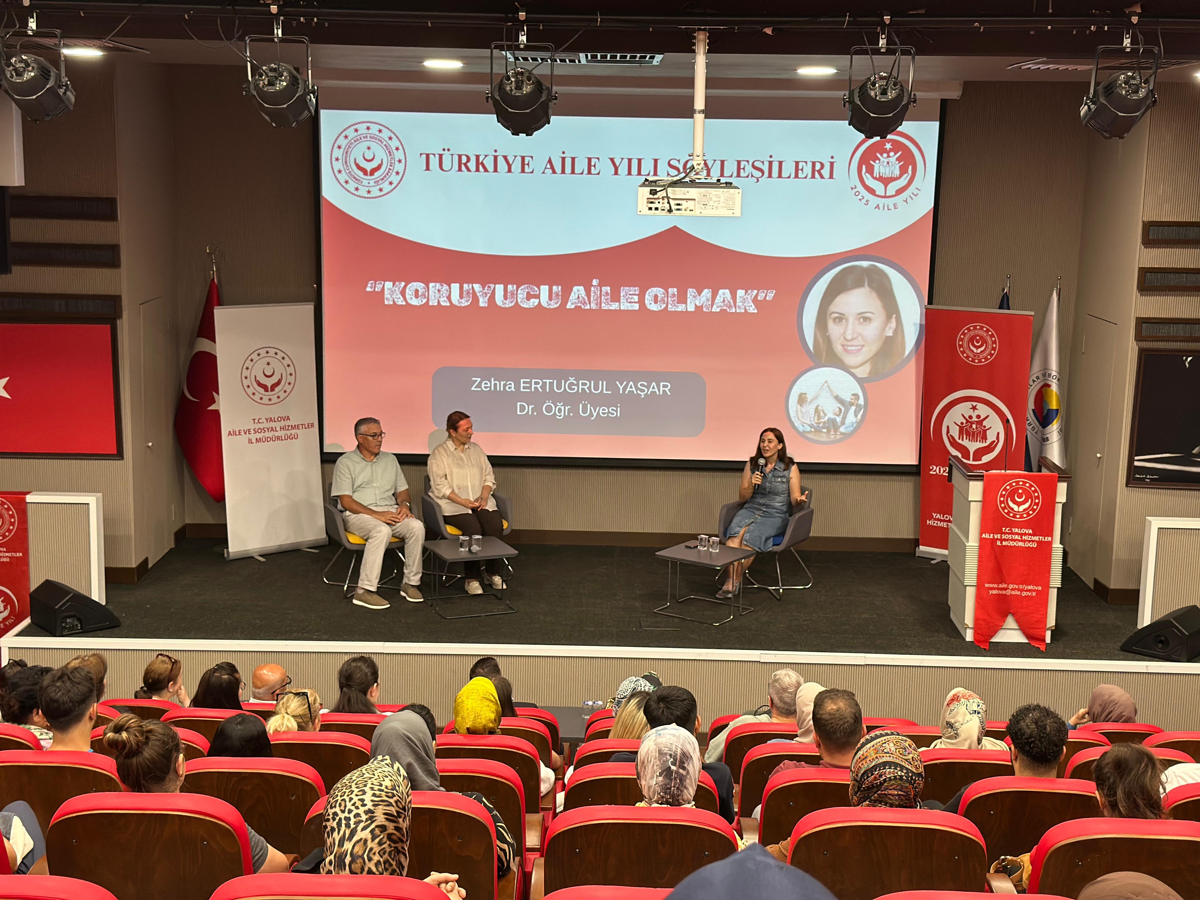 TÜRKİYE AİLE SÖYLEŞİLERİ: KORUYUCU AİLE OLMAK" KONULU SÖYLEŞİ GERÇEKLEŞTİRİLDİ