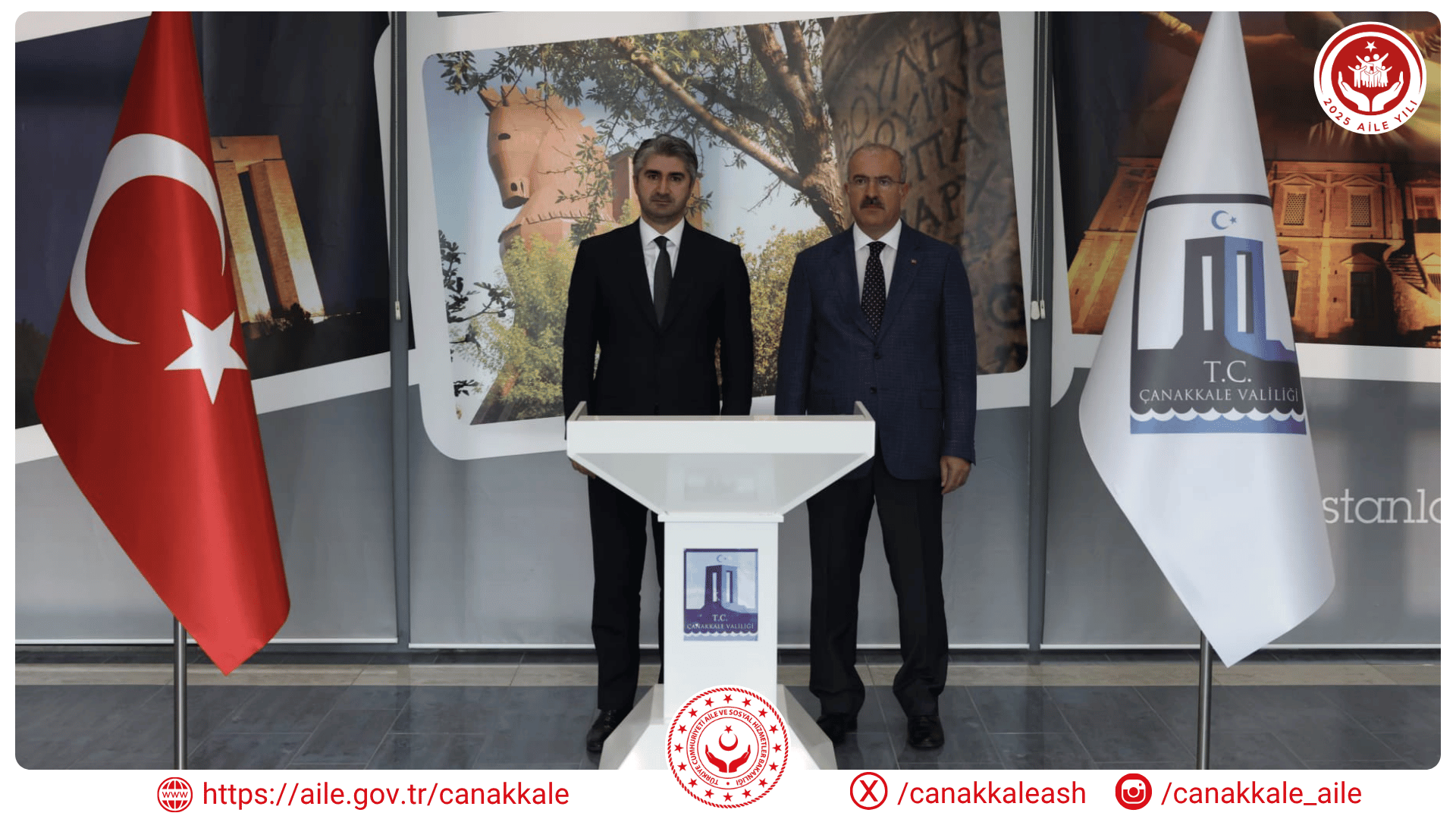 Bakan Yardımcımız Sayın Zafer TARIKDAROĞLU, Valimiz Sayın Doç. Dr. Ömer TORAMAN’ı Makamında Ziyaret Etti