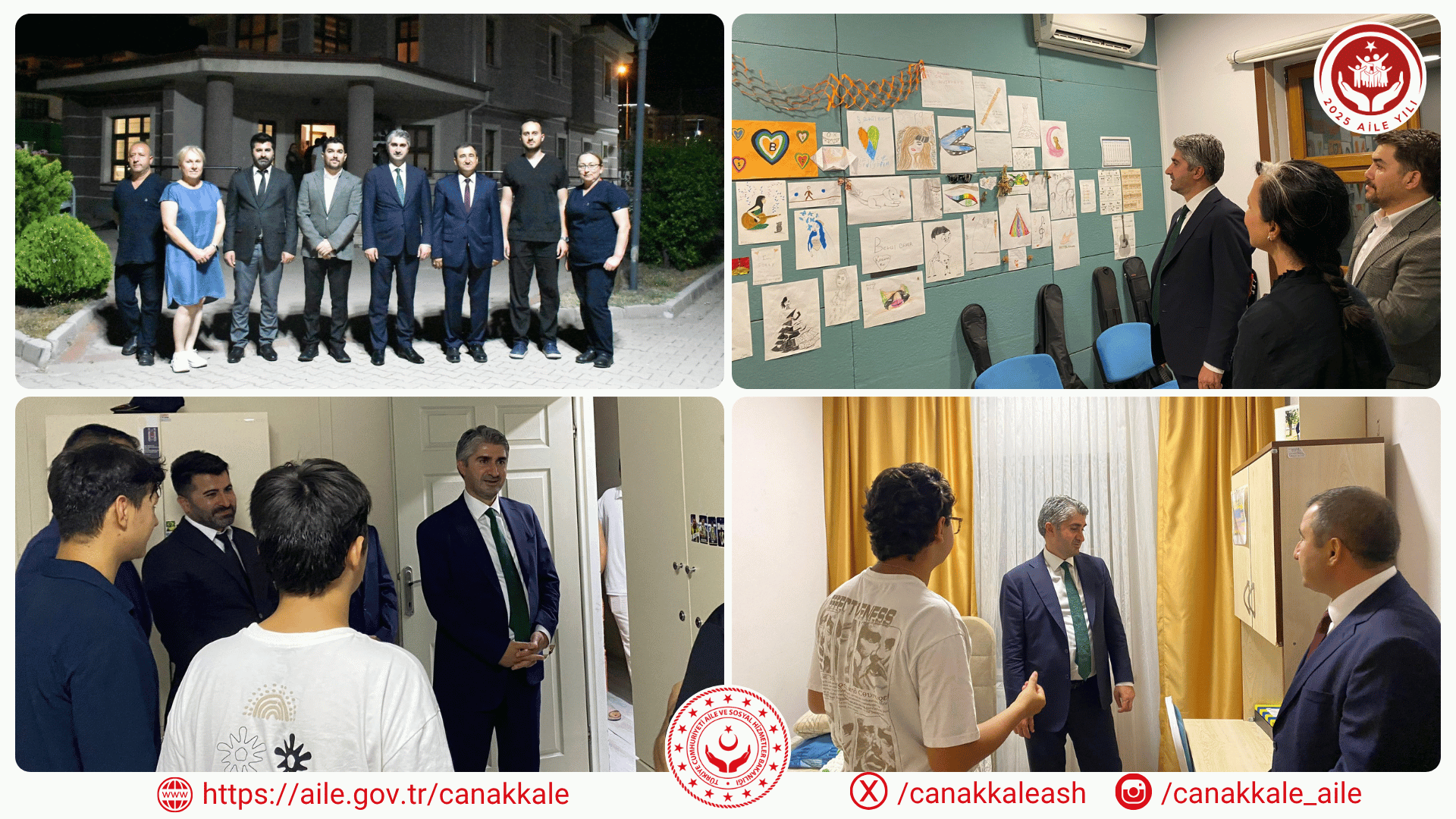 Bakan Yardımcımız Sayın Zafer TARIKDAROĞLU, İhtisaslaştırılmış Çocuk Evleri Sitesi Müdürlüğümüzü Ziyaret Etti