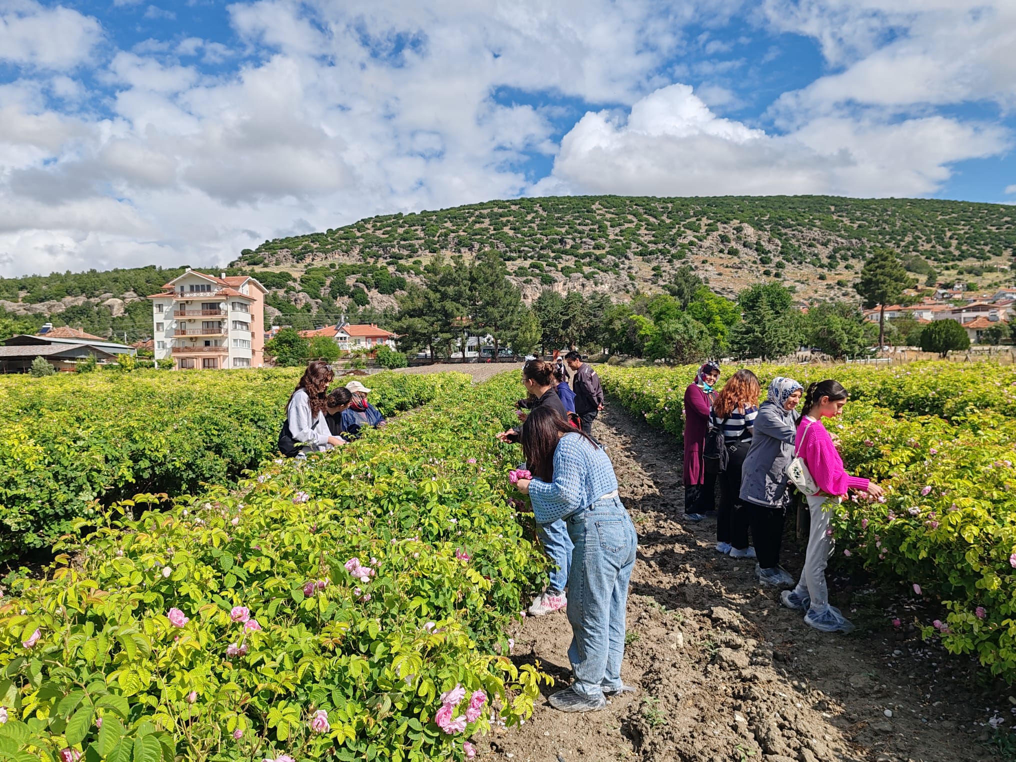 Uluslararası Gül Festivalinde Çocuklarımızla Gül Bahçesi Ziyareti