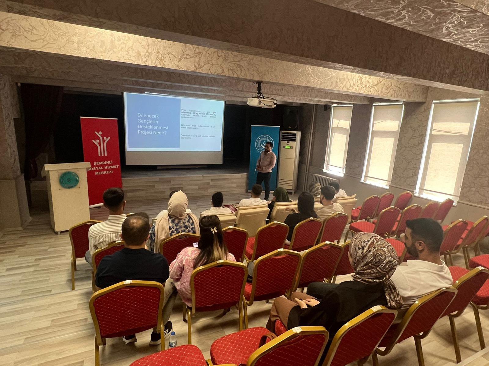 Şemdinli Sosyal Hizmet Merkezinde Evlilik Öncesi Eğitim Programı 