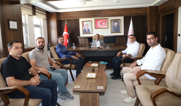 Öz Büro İş Sendikası Aile Merkez Şube Başkanı Müdürlüğümüzü Ziyaret Etti