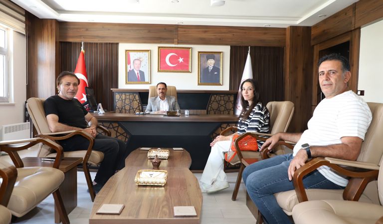 Mercan Tv Genel Yayın Yönetmeni Gazeteci Yazar Sayın Necati Atar Müdürlüğümüzü Ziyaret Etti