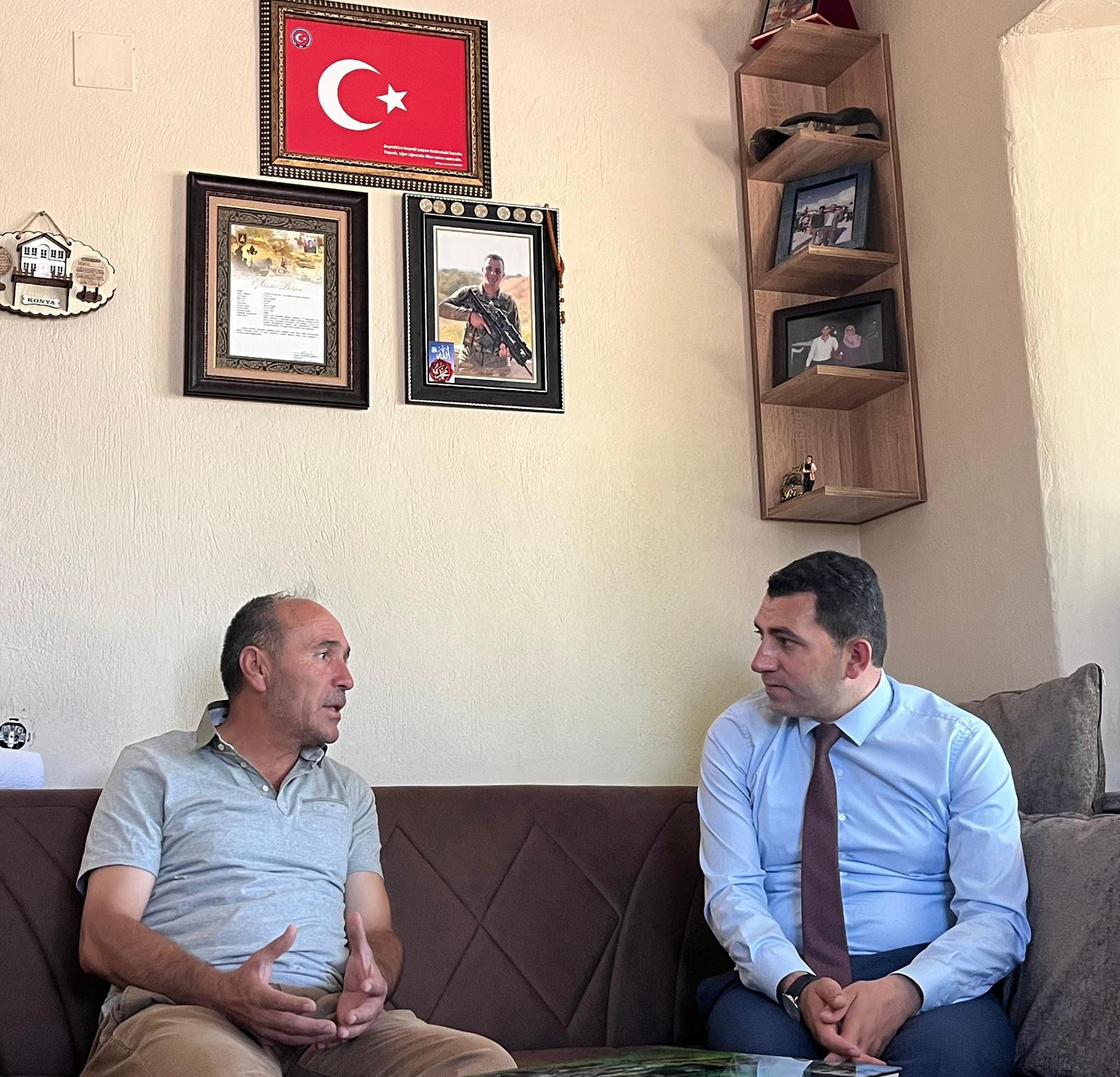 Şehit Ailesine Anlamlı Ziyaret