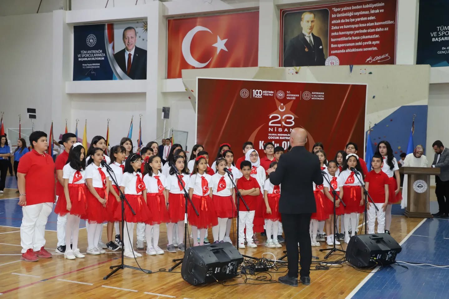 23 Nisan Ulusal Egemenlik ve Çocuk Bayramı Programına Katılım Sağladık - fotoğraf 9