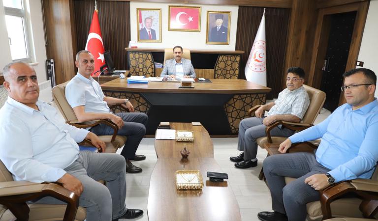 Adıyaman L Tipi Kapalı ve Açık Ceza İnfaz Kurumu Müdürü, Müdürlüğümüzü Ziyaret Etti