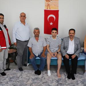 Kahraman Gazimiz Piyade Sözleşmeli Er Serkan Bereket’i Ziyaret Ettik - fotoğraf 1