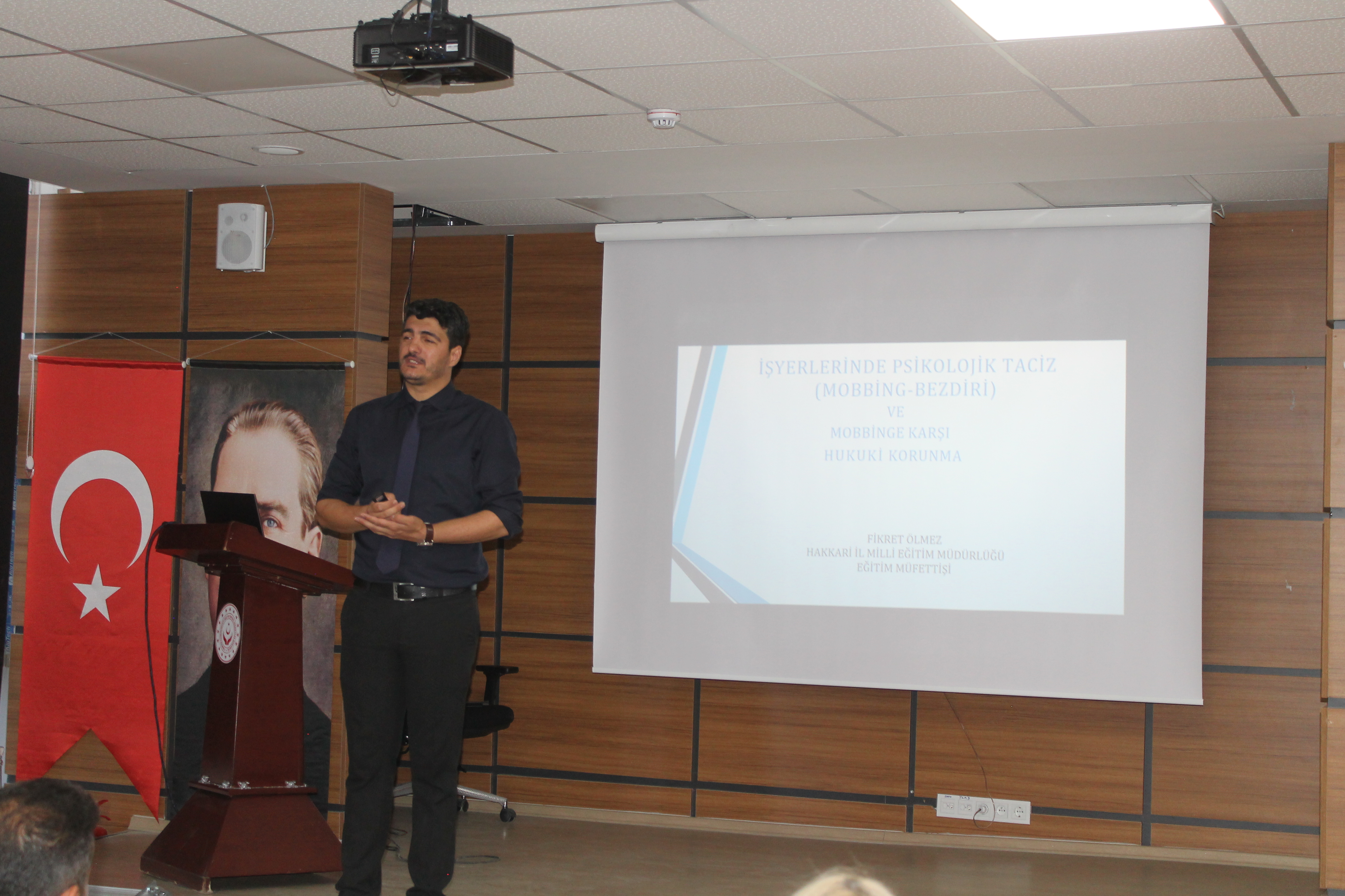 Hakkari İl Müdürlüğümüzde ‘İş Yerinde Mobbing’ Eğitimi