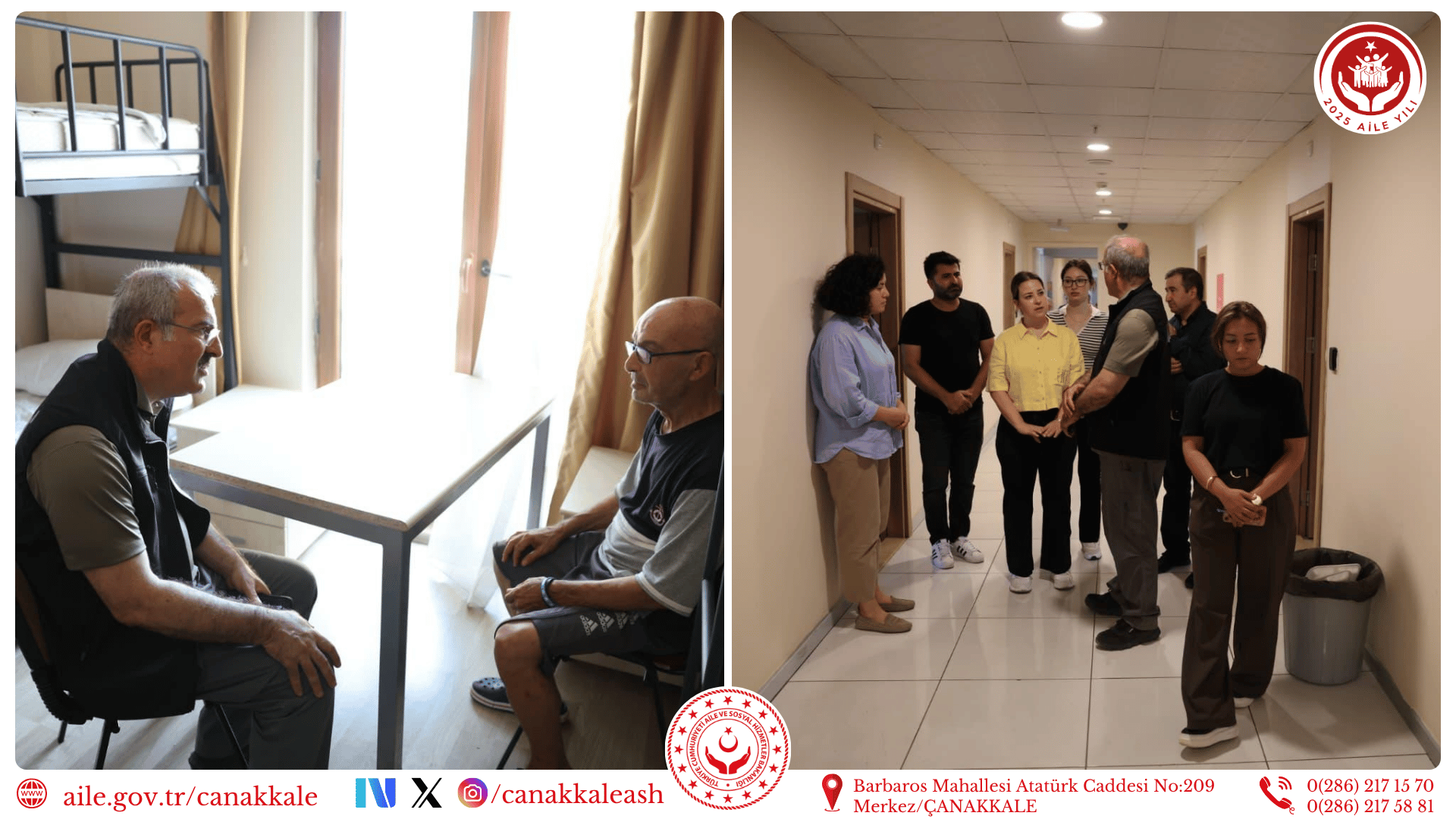 Valimiz Sayın Doç. Dr. Ömer TORAMAN Yangından Etkilenen Vatandaşlarımızı Ziyaret Etti