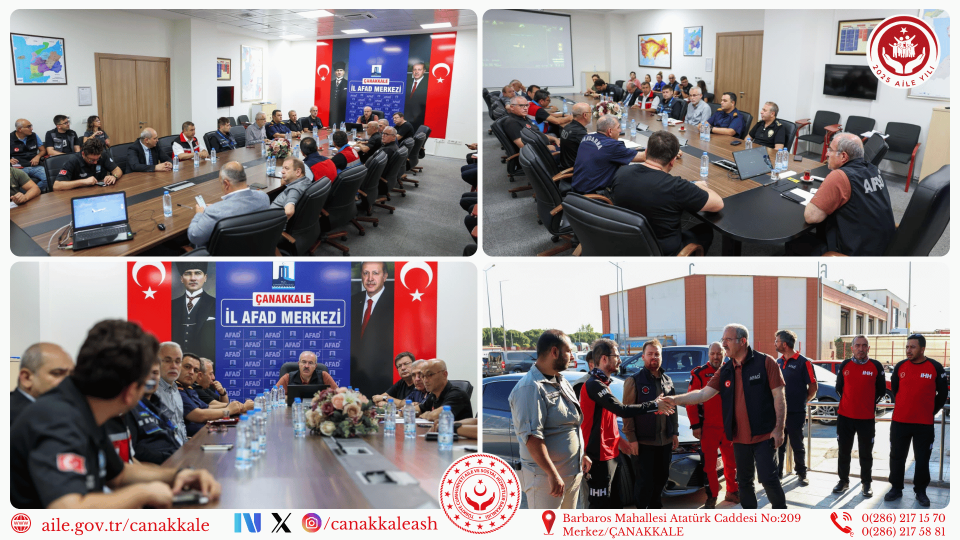 Çınarlı Köyü Yangını Sonrası TAMP Değerlendirme Toplantısı