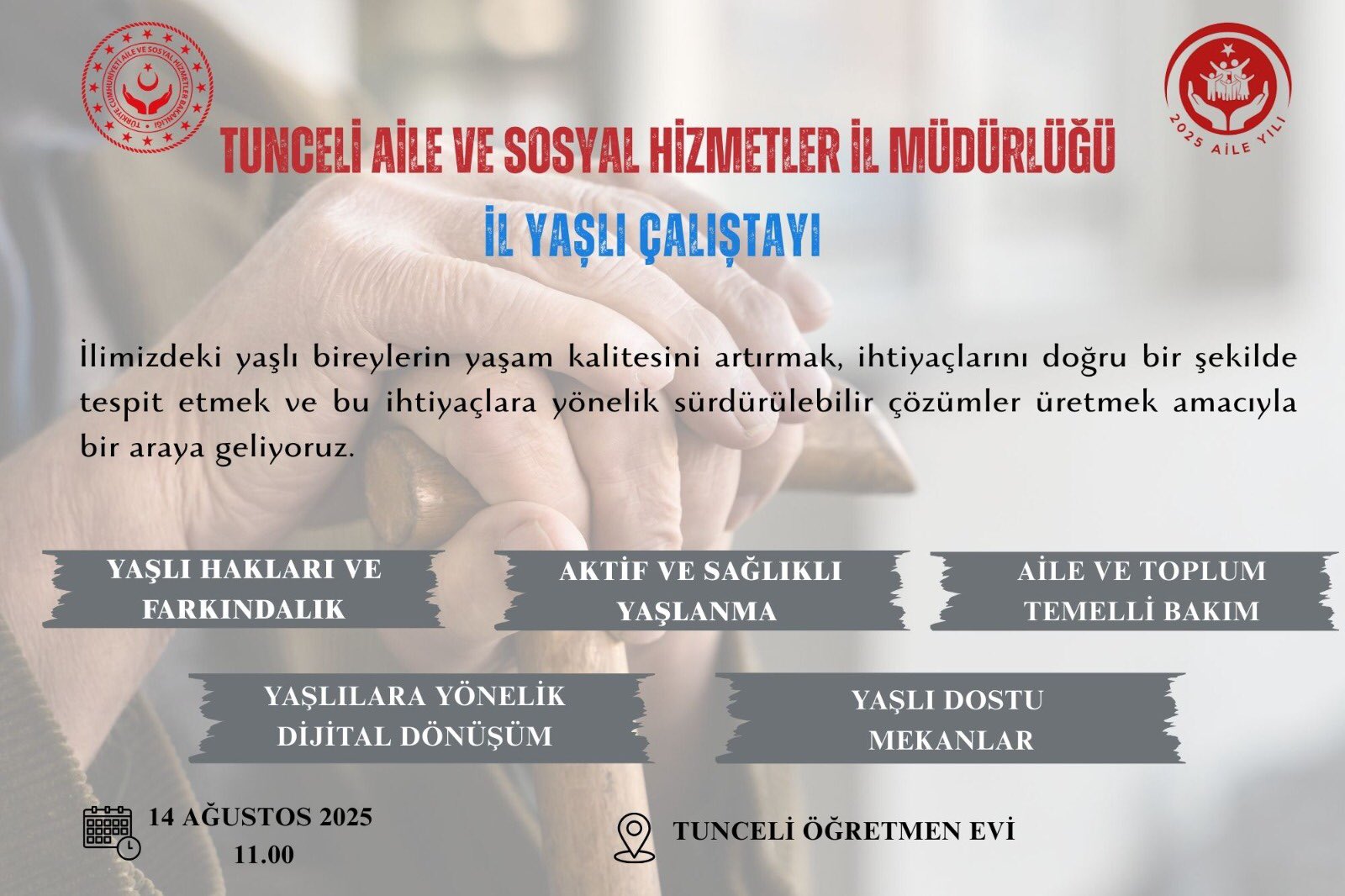 İl Yaşlı Çalıştayı