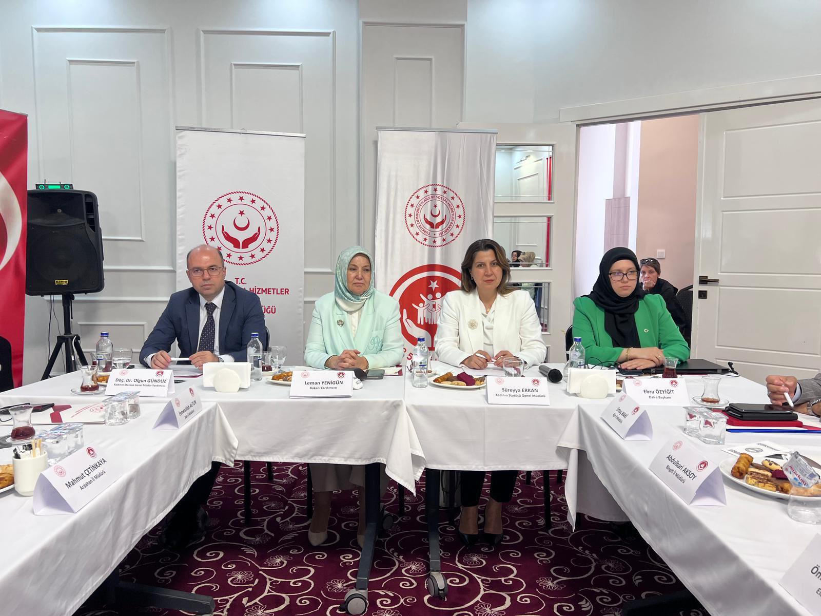 Van İlinde Kadın Hizmetleri Bölgesel İstişare Toplantısı 