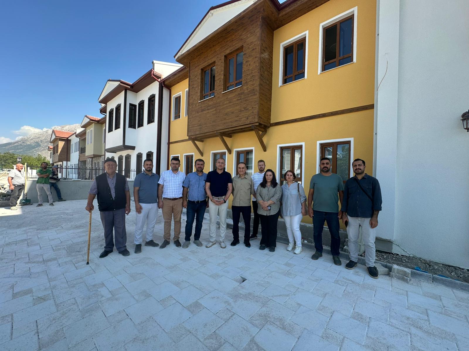 Uluborlu Huzurevi Ek Binamızda İncelemelerde Bulunduk