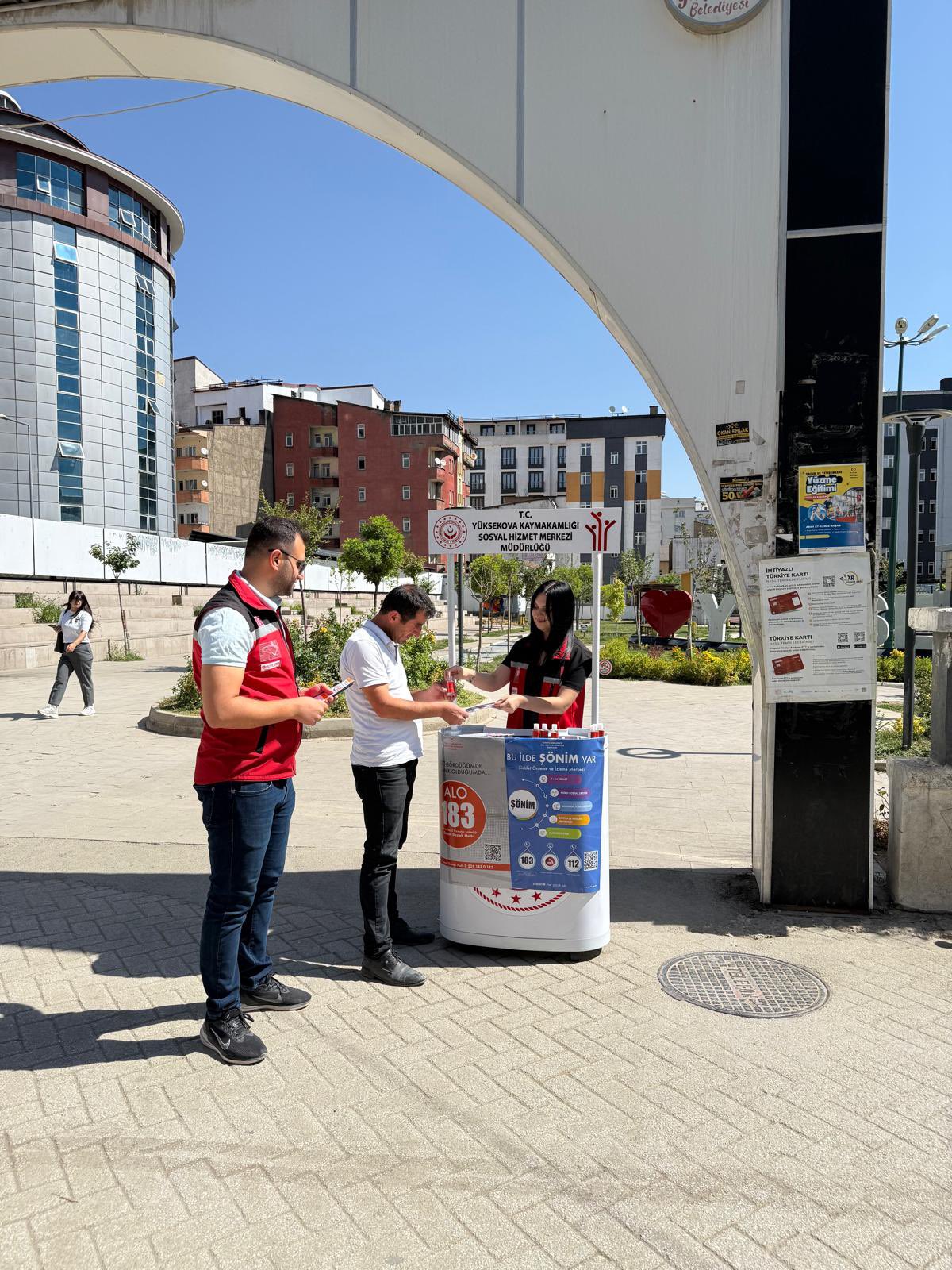 Yüksekova’da “Kadına Yönelik Şiddetle Mücadele” Konusunda Bilgilendirme