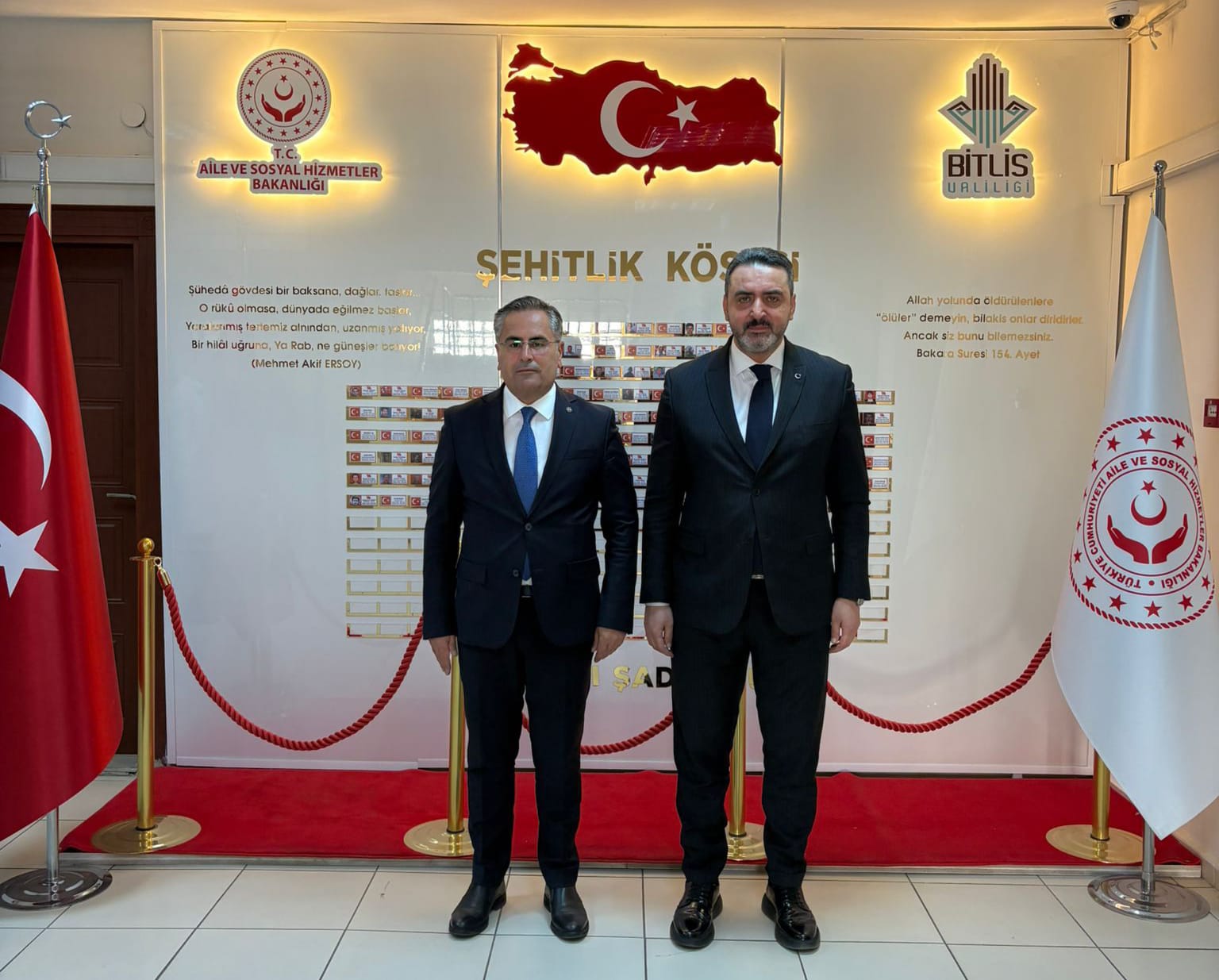 Şehit Yakınları ve Gaziler Genel Müdürümüz Sayın Muharrem Kurt, İl Müdürlüğümüzü Ziyaret Etti