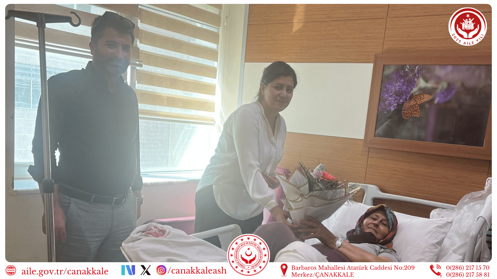 Aziz Şehidimizin Annesine Geçmiş Olsun Ziyareti