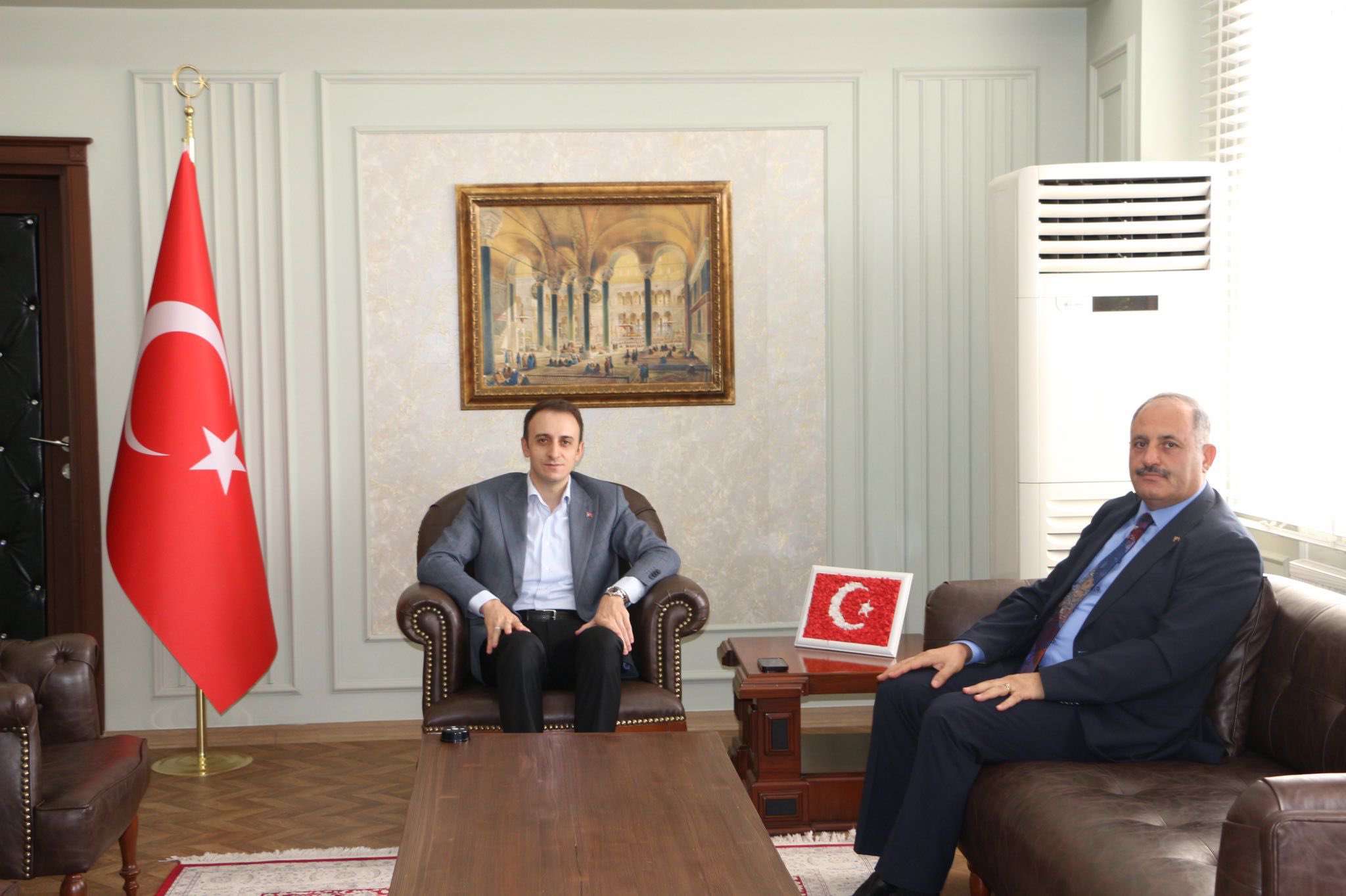 İl Müdürümüzden Güçlükonak Kaymakamına Ziyaret