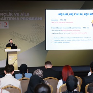 Our Director General, Ms. Ayşenur ÇOBAN, Participated in the Youth and Family Research Program - fotoğraf 2