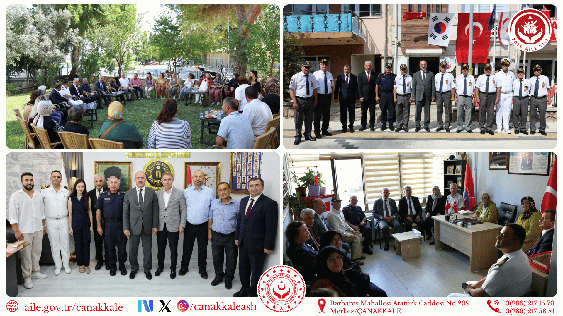 Şehit Aileleri Ve Gazilerimizin Dernek/Vakıf Başkanlarına Ziyaret 