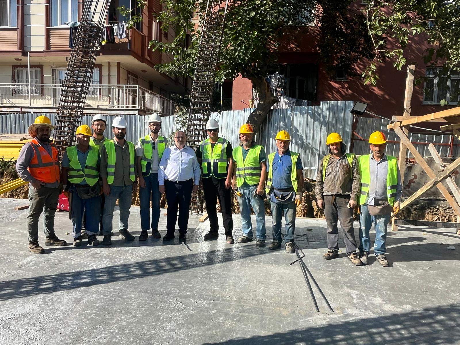 Sultangazi Sosyal Hizmet Merkezi Yeni Hizmet Binasının Yapımı Devam Ediyor