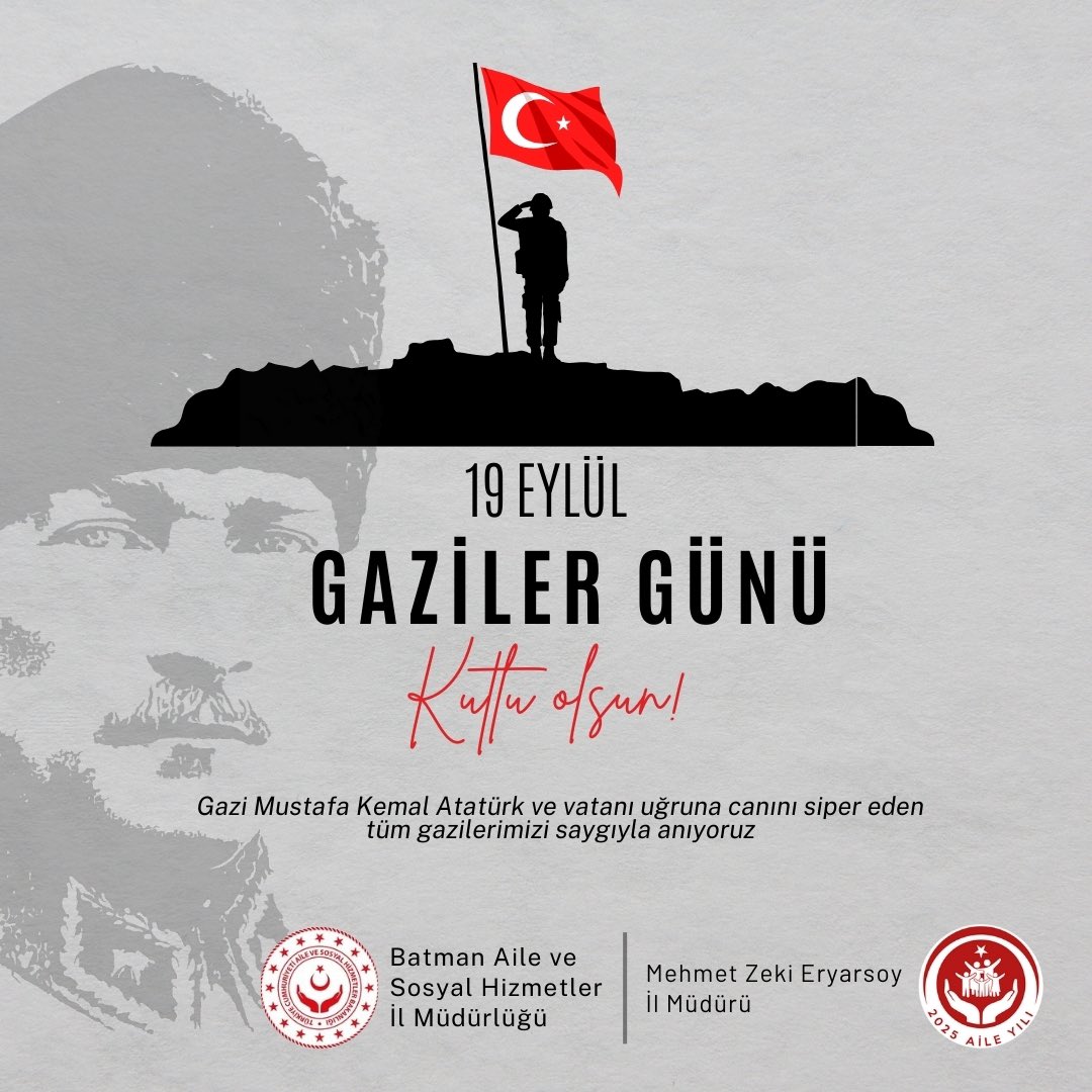 "19 Eylül Gaziler Günü"
