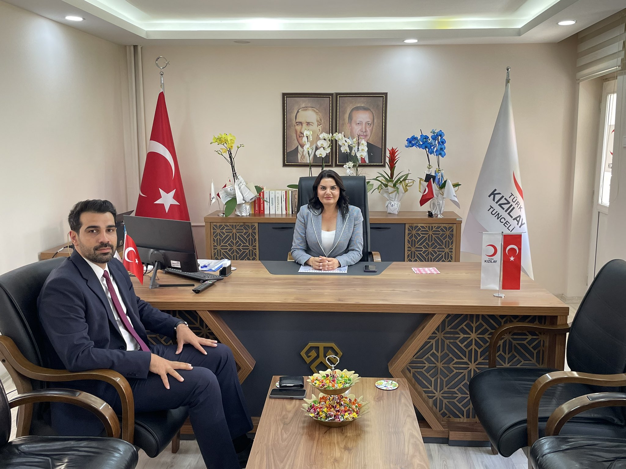 Türk Kızılay Tunceli İl Merkezi Başkanlığı Ziyareti