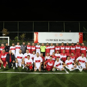 19 Eylül Gaziler Günü dolayısıyla futbol müsabakası düzenlendi - fotoğraf 1