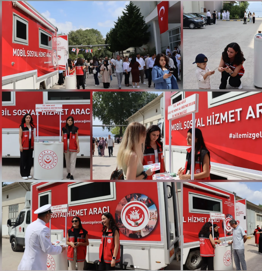 Yemin Töreninde Ailelere Mobil Sosyal Hizmet Desteği