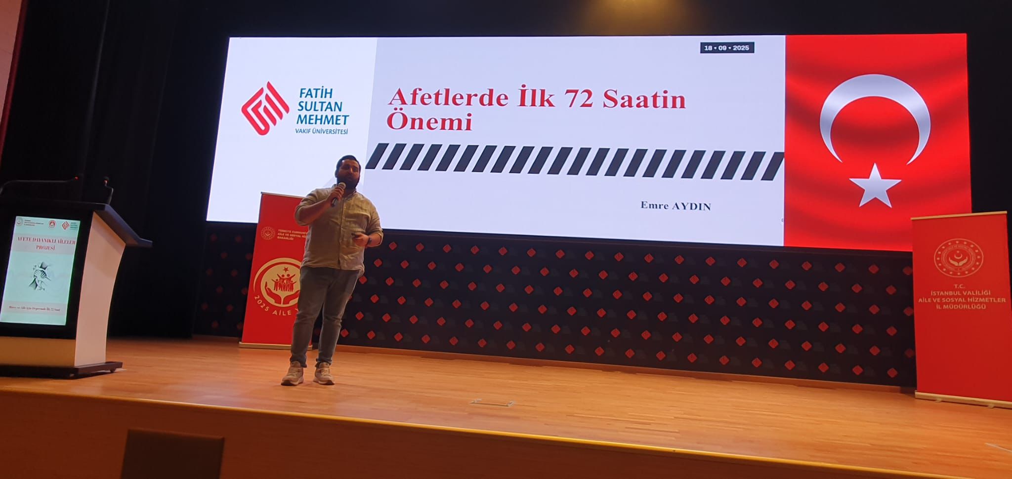 Birey ve Aile için Afette İlk 72 Saat Eğitimi