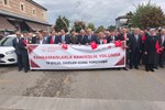“Kahramanlarla Kardeşlik Yolunda” Yürüyüşü Coşkuyla Gerçekleşti