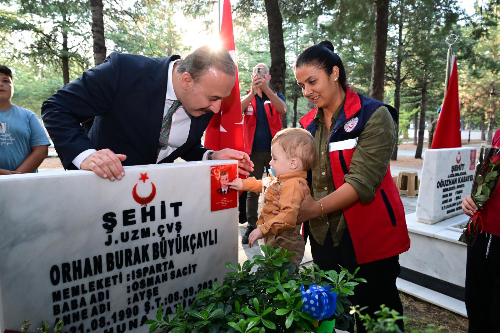 Şehadetinin Yıldönümünde Şehidimizi Dualarla Andık