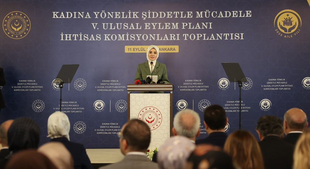 Bakanımız Göktaş, "Kadına Yönelik Şiddetle Mücadele V. Ulusal Eylem Planı İhtisas Komisyonları Toplantısı"na katıldı