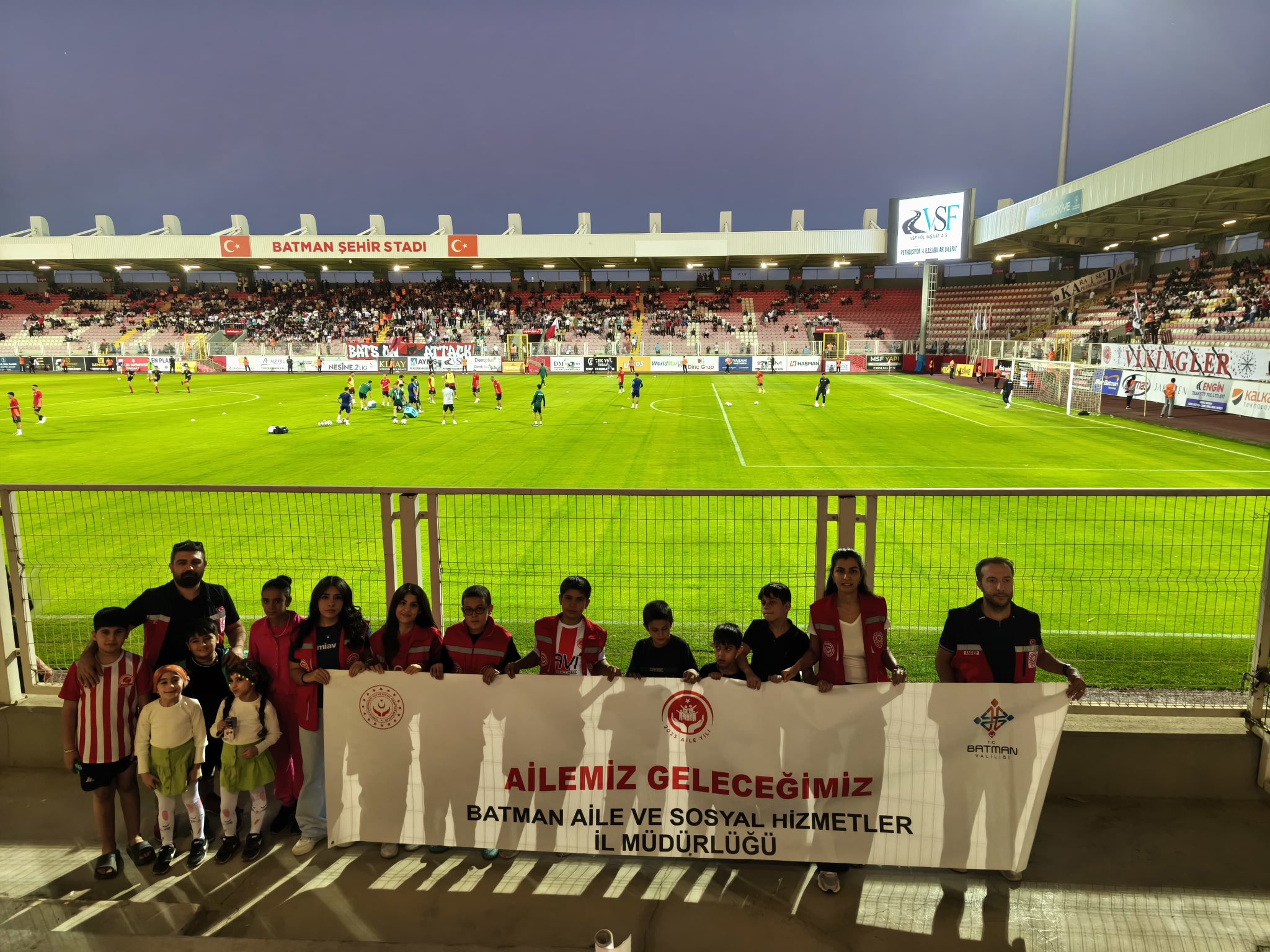 "Çocuklarımız Batman Petrolspor – Adana 01 FK maçında"