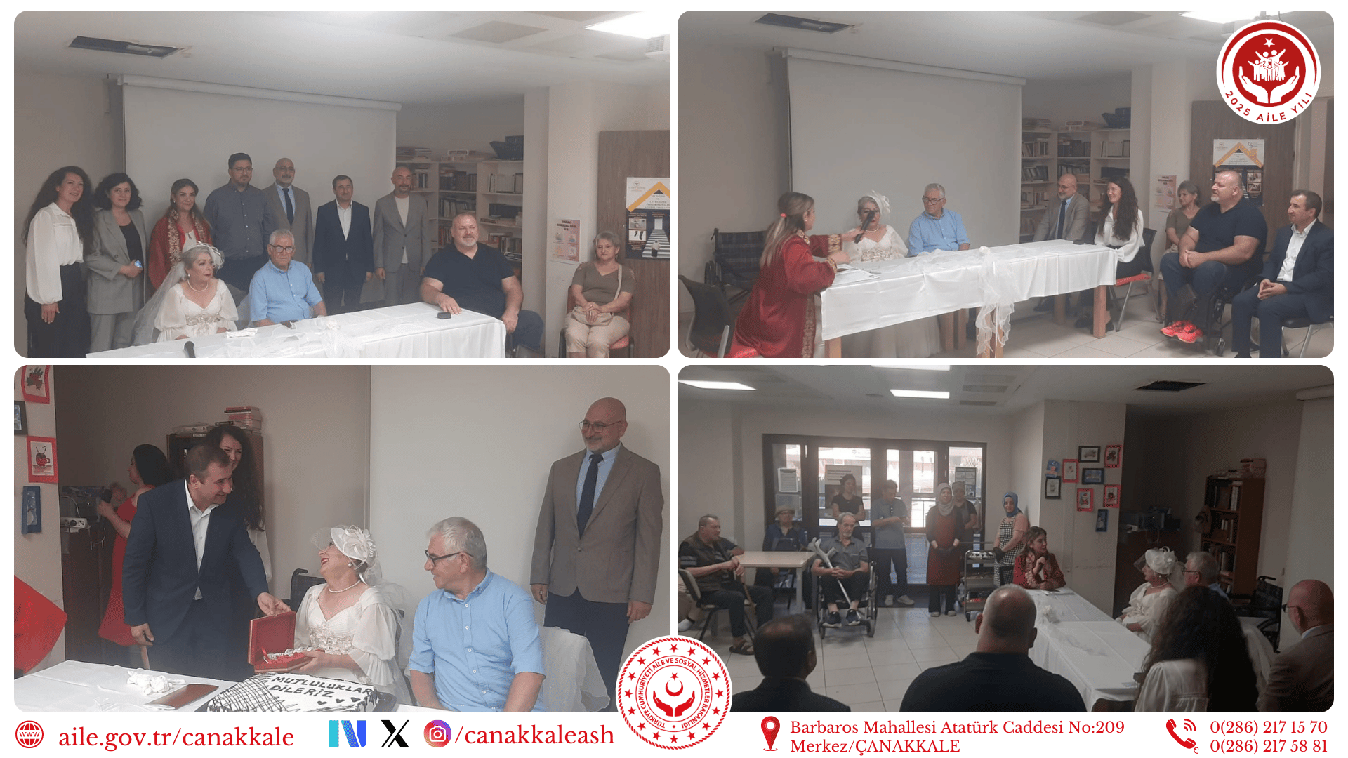 📌 2025 Aile Yılı’nda Çanakkale Huzurevi’nde Mutluluk Dolu Bir Gün