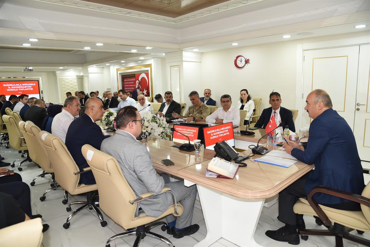 "Bağımlılıkla Mücadele İl Koordinasyon Kurulu Toplantısı"