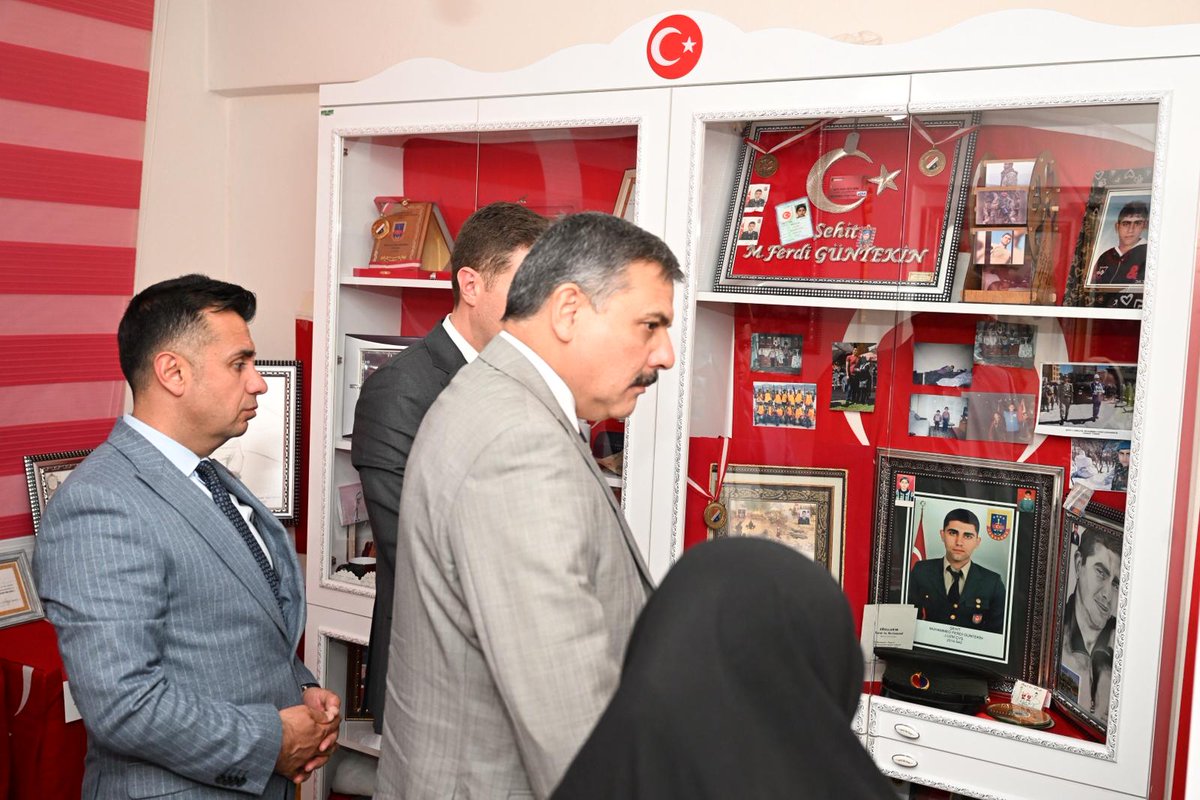 Şehit Muhammed Ferdi Güntekin’in Kıymetli Annesi Nesrin Güntekin’i Ziyaret Ettik.