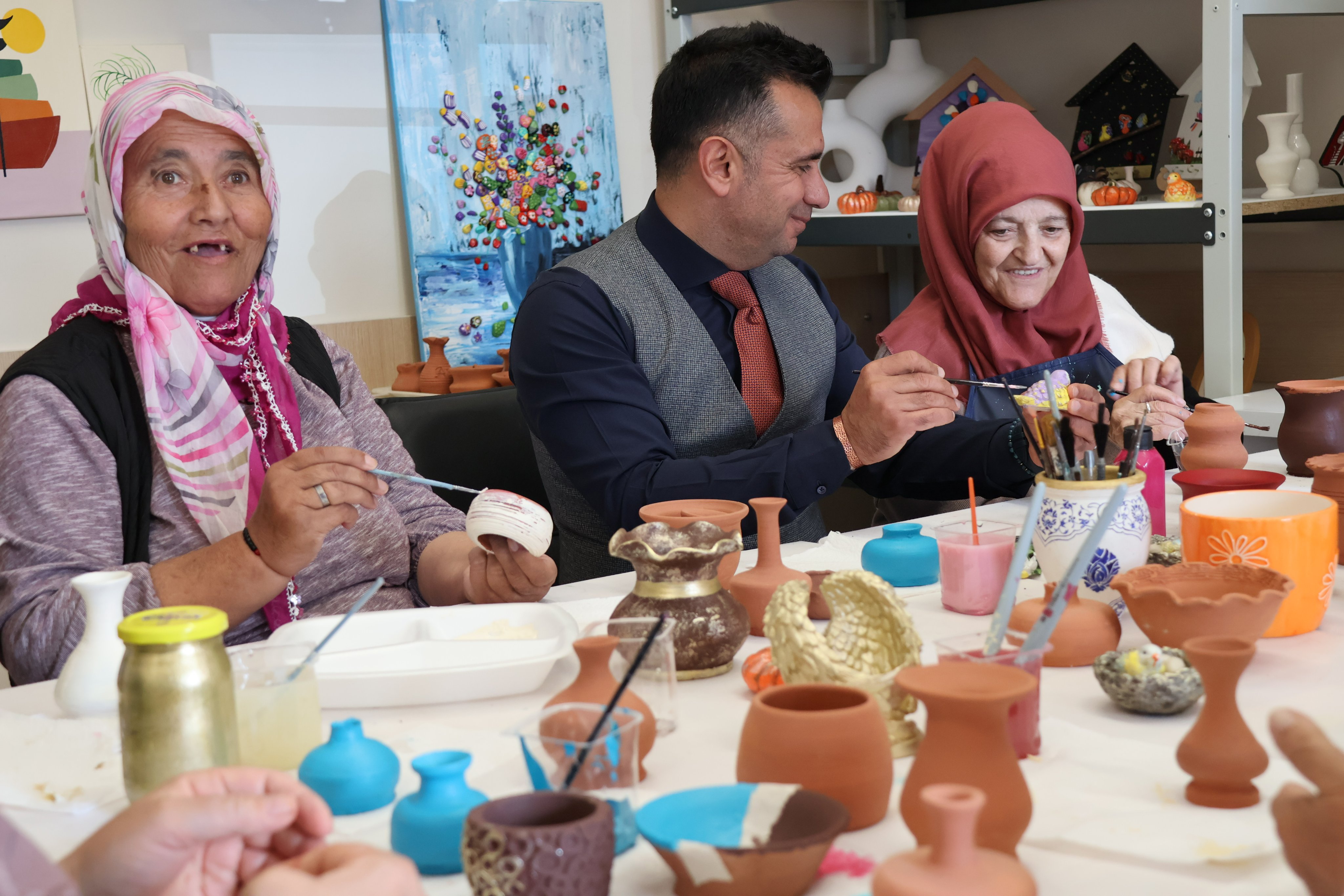 “Bir Saksı Umut” Projesi Kapsamında Dünya Yaşlılar Günü Etkinliği