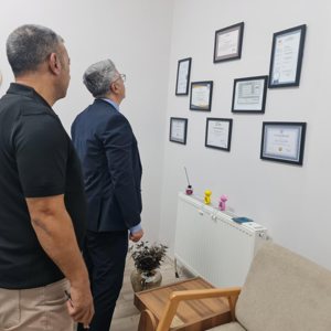 İl Müdürümüz Özgür Kırmızıtaş, Şube Müdürümüz Murat Özdemir ve çalışma arkadaşlarımızla birlikte ilimizde faaliyet gösteren Saygın Kreşi’yi ziyaret etti. - fotoğraf 3