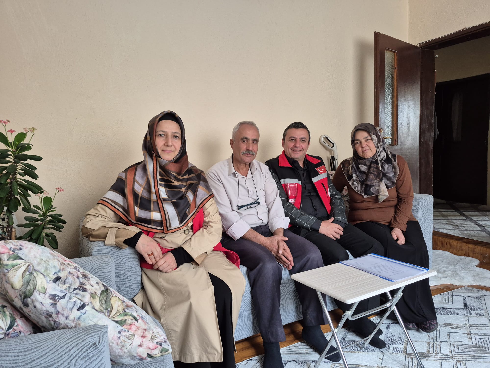 Şehidimiz P. Söz. Onb. Mustafa Özkardeş’in Ailesine Ziyaret