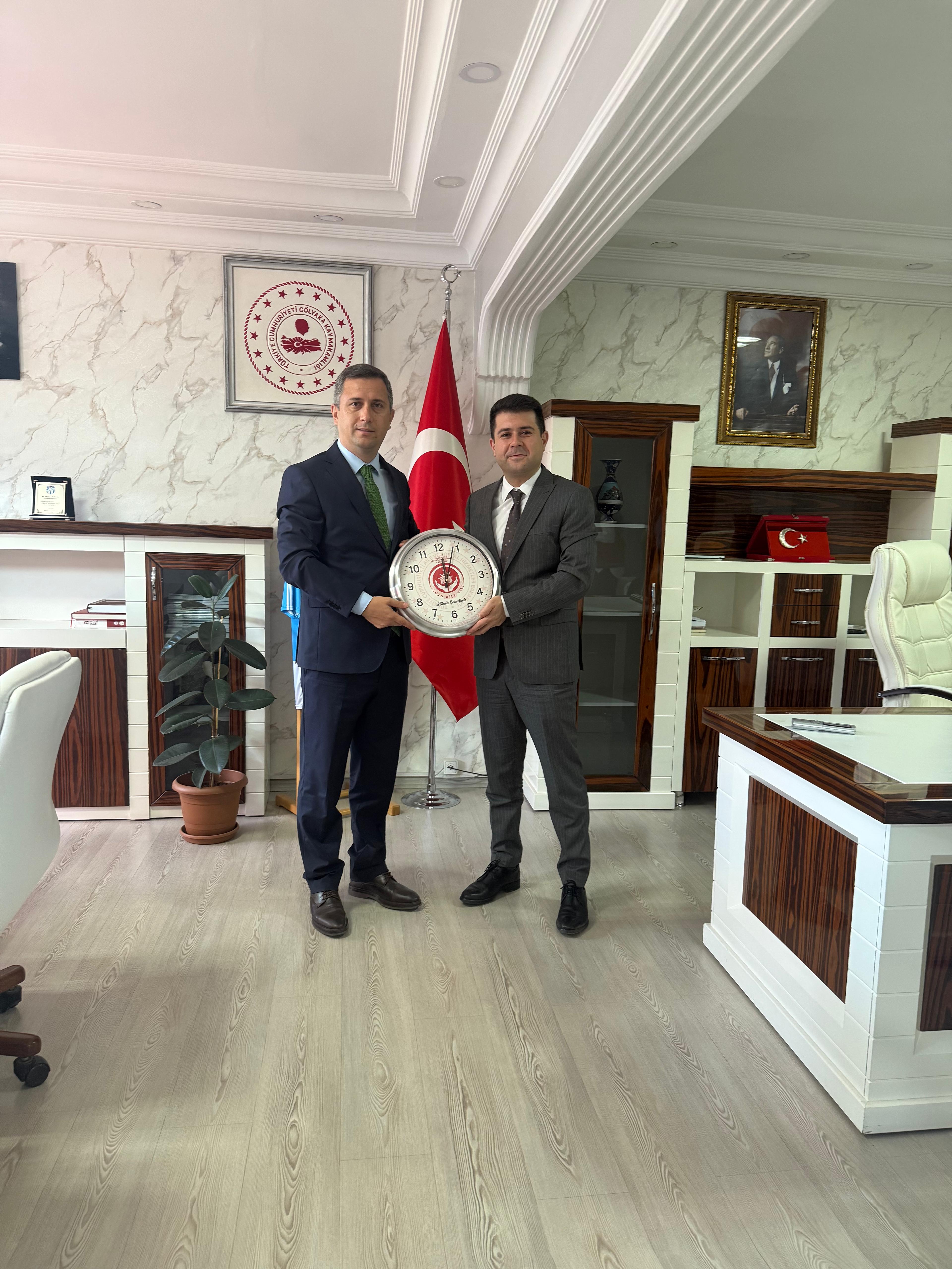 2025 Aile Yılı Kapsamında Gölyaka Kaymakamlığına Ziyaret Gerçekleştirildi.